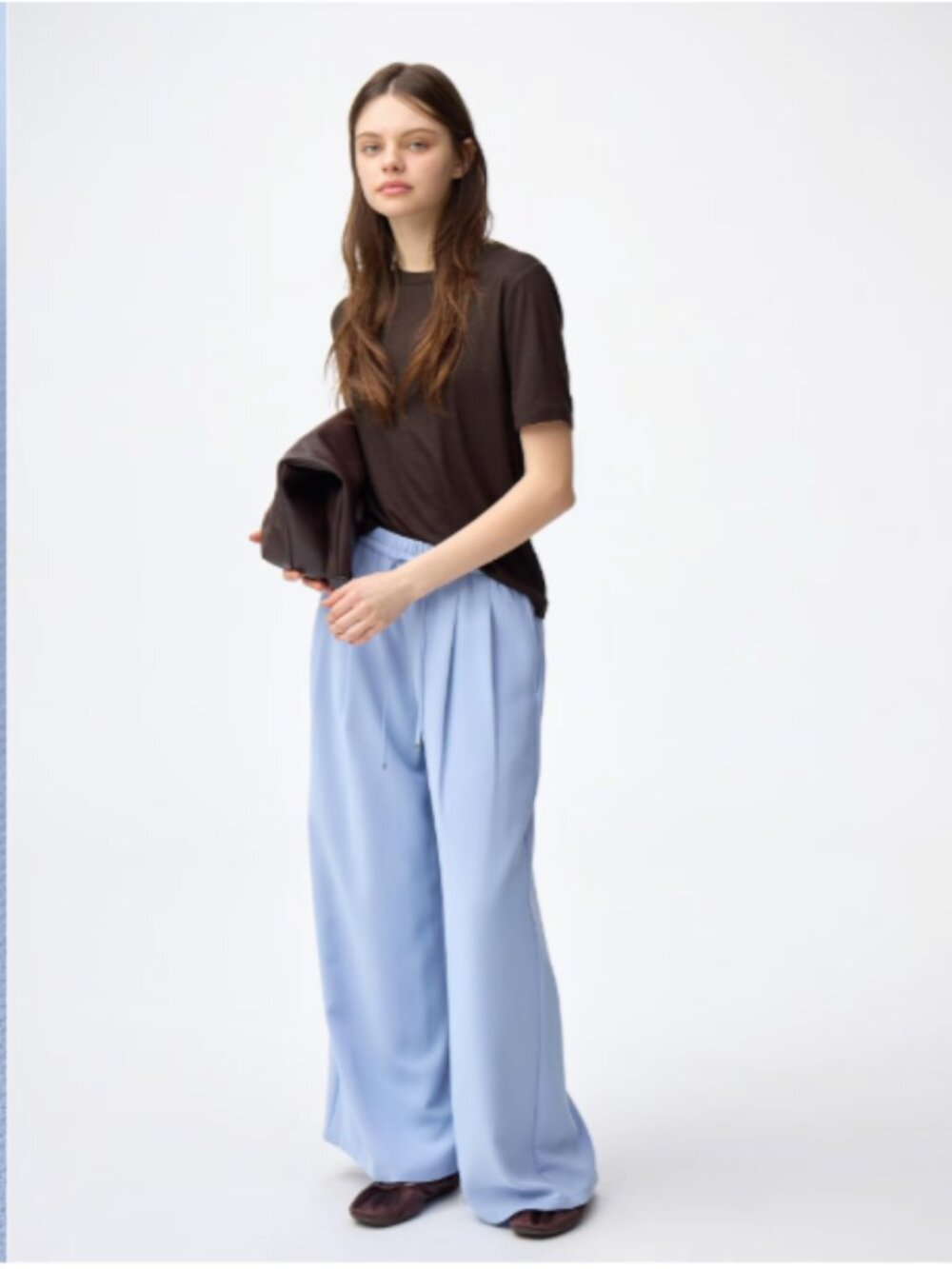 Japanese Draped Wide Leg Pant